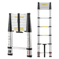 Telescoping Aluminum Ladder Compact Design. Reliable Strength. Everyday Convenience.