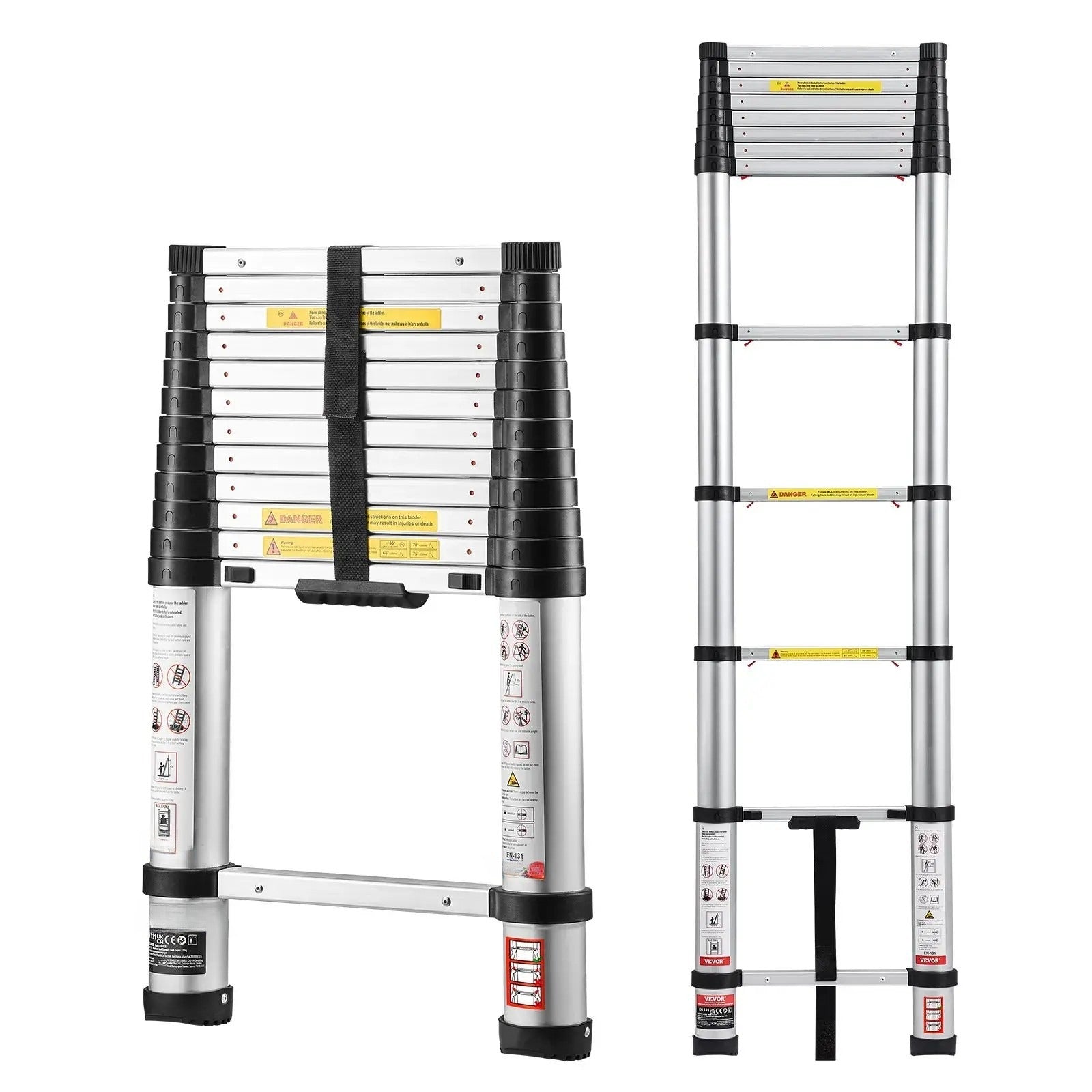 Telescoping Aluminum Ladder Compact Design. Reliable Strength. Everyday Convenience.
