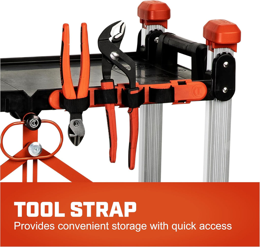 Mobile Folding Jobsite Cart — Built for Efficiency On Any Worksite