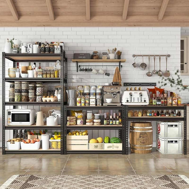 Heavy-Duty 5-Tier Garage Storage Shelving-Maximum Strength. Smarter Organization. Built for Real Storage Needs.